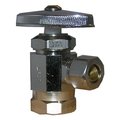 Larsen Supply Co Larsen Supply 06-7203 Angle Stop Valve - 0.5 Female Pipe Thread Inlet x 0.38 O.D in. 123135